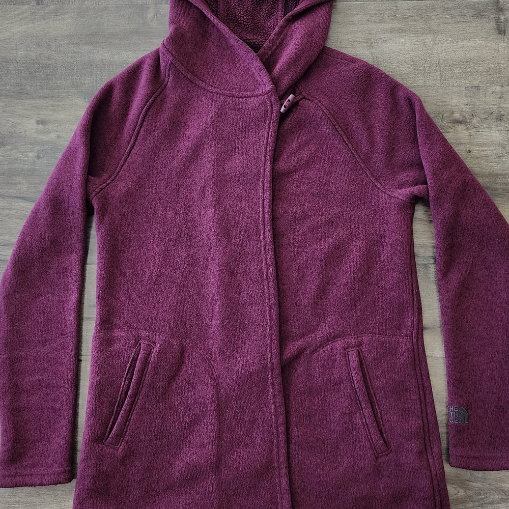 The North Face Crescent Wrap Sweater Hooded Women's Small - Picture 9 of 15